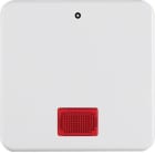 HAGER BOCCHIOTTI - Bilanciere con serigrafia "0" wg UP IP44 bianco polare lucido
