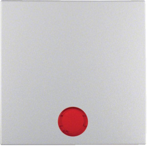 HAGER BOCCHIOTTI - Bilanciere con lente Berker B.7 alu opaco, verniciato