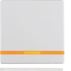 HAGER BOCCHIOTTI - Bilanciere con lente Berker Q.1/Q.3 bianco polare velluto