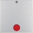 HAGER BOCCHIOTTI - Bilanciere con lente e serigrafia "0" Berker B.7 alu opaco, verniciato