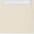 HAGER BOCCHIOTTI - Bilanciere con etichetta Berker S.1 bianco lucido