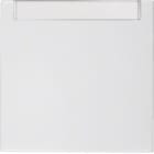 HAGER BOCCHIOTTI - Bilanciere con etichetta Berker S.1/B.3/B.7 bianco polare lucido