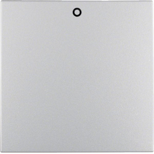 HAGER BOCCHIOTTI - Bilanciere con accessorio di fissaggio e serigrafia "0" S.1 alluminio opaco