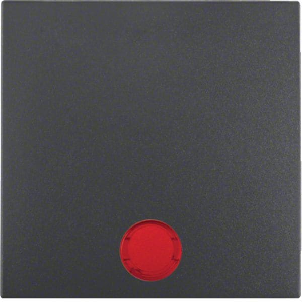 HAGER BOCCHIOTTI - Bilanciere con accessorio di fissaggio e lente S.1 antracite opaco