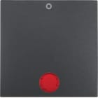 HAGER BOCCHIOTTI - Bilanciere con accessorio di fissaggio, lente e stampa "0" S.1 IP44 antrac.opaco