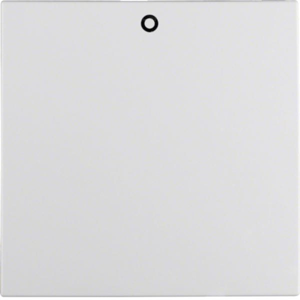 HAGER BOCCHIOTTI - Bilanciere con accessorio di fissaggio e stampa "0" S.1 IP44 bianco polare opaco