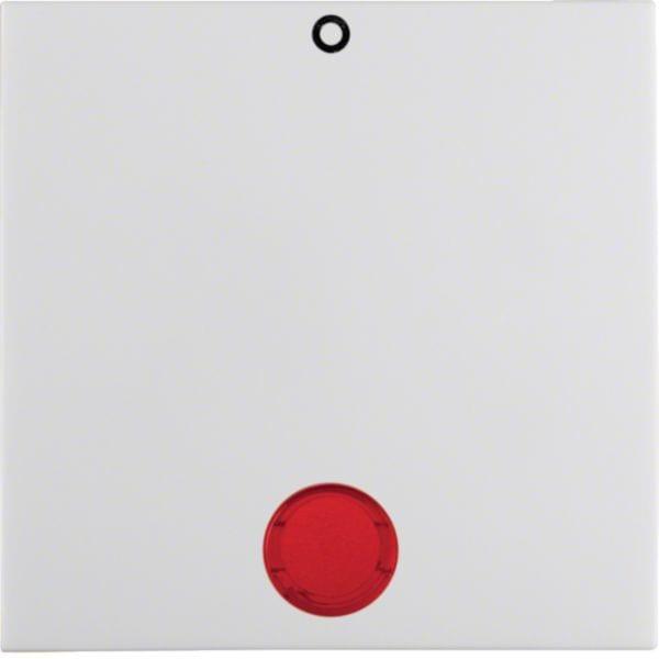 HAGER BOCCHIOTTI - Bilanciere con accessorio di fissaggio e lente S.1 IP44 bianco polare lucido