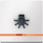 HAGER BOCCHIOTTI - Bilanciere x edilizia senza barriere arch. Serie Q.1/Q.3 bianco pol. vellut