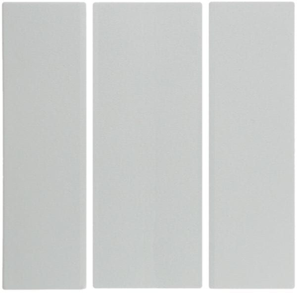 HAGER BOCCHIOTTI - Bilanciere triplo Berker S.1/B.3/B.7 bianco polare lucido