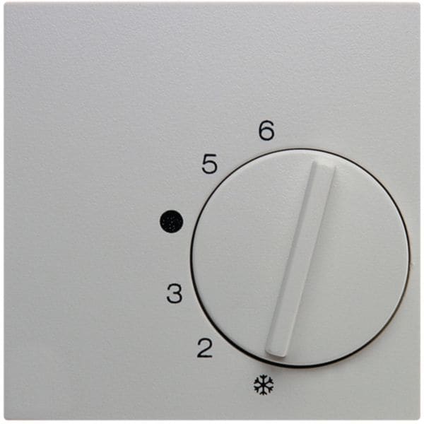 HAGER BOCCHIOTTI - Pezzo c.le  x regolatore di temperatura Berker S.1/B.3/B.7 bianco polare opaco