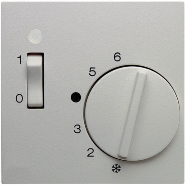HAGER BOCCHIOTTI - Pezzo c.le  x regolatore di temperatura Berker S.1/B.3/B.7 bianco polare opaco