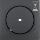 HAGER BOCCHIOTTI - Pezzo centrale per inserto timer elettronico Berker B.3/B.7 antracite opaco