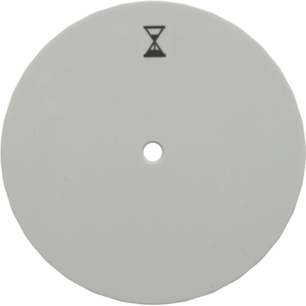 HAGER BOCCHIOTTI - Pezzo centrale per inserto timer Serie R.1/R.3 bianco polare lucido