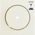 HAGER BOCCHIOTTI - Pezzo centrale per inserto timer elettronico Berker S.1 bianco lucido