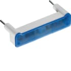 HAGER BOCCHIOTTI - Gruppo LED 230 V, per interruttore/pulsante Berker W.1 blu