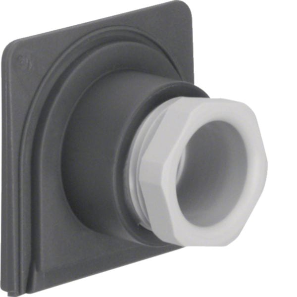 HAGER BOCCHIOTTI - Invito tubo M20 x 1,5, avvitabile Berker W.1 grigio opaco