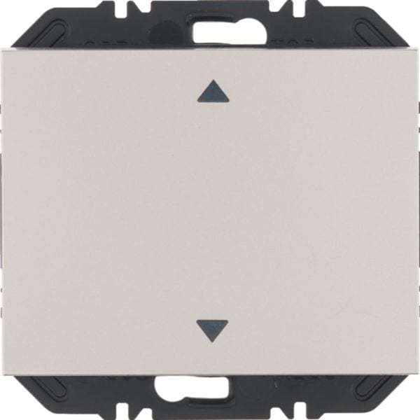 HAGER BOCCHIOTTI - Modulo EnOcean con bilanciere  con simbolo frecce, K.x acciaio inox vern. opaco