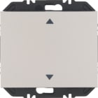 HAGER BOCCHIOTTI - Modulo EnOcean con bilanciere con simbolo frecce, K.x acciaio inox vern. opaco