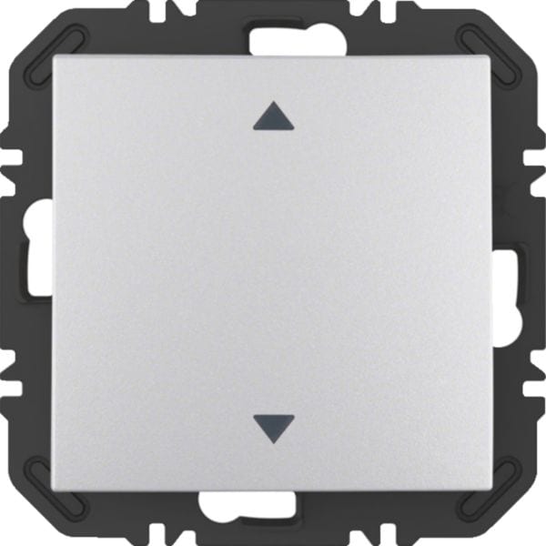 HAGER BOCCHIOTTI - Modulo EnOcean con bilanciere  con simbolo frecce, S.1/B.x allum. vern. opaco