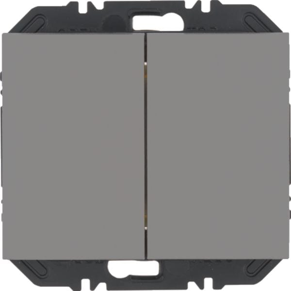 HAGER BOCCHIOTTI - Pulsanti Friends of Hue 2 IN,K.5, acciaio inox