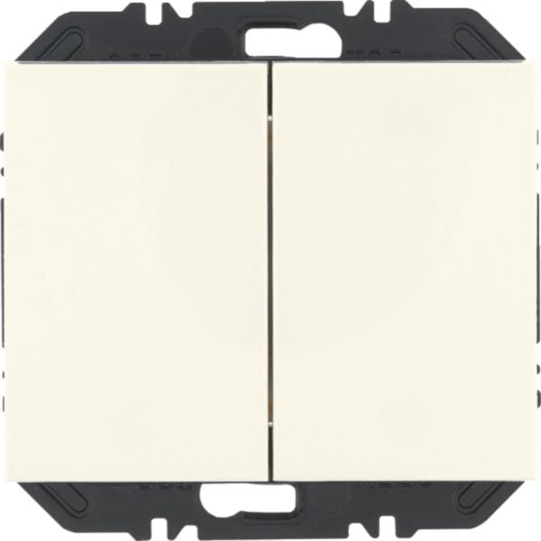 HAGER BOCCHIOTTI - Pulsanti Friends of Hue 2 IN, K.1 bianco polare lucido