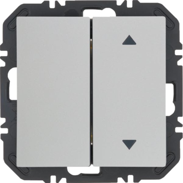 HAGER BOCCHIOTTI - Modulo EnOcean con bilanc, doppio con frecce a lato, S.1/B.x bianco polare