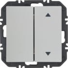 HAGER BOCCHIOTTI - Modulo EnOcean con bilanc, doppio con frecce a lato, S.1/B.x bianco polare