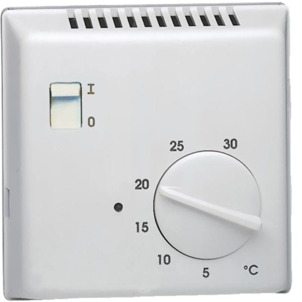 HAGER BOCCHIOTTI - Termostato Elettr. Parete - 1 Sc 8A - 230V 50Hz