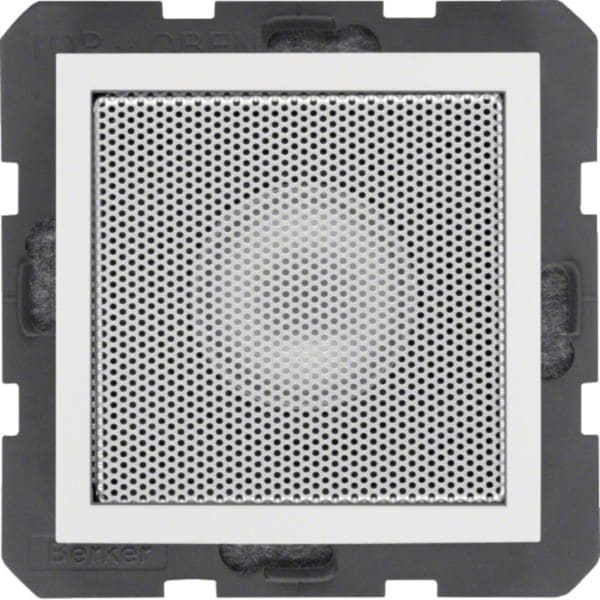 HAGER BOCCHIOTTI - Altoparlante Berker S.1/B.3/B.7 bianco polare lucido