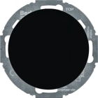 HAGER BOCCHIOTTI - Derivazione per regolatore luce universale a manopola, R.classic nero