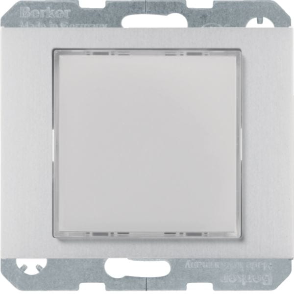 HAGER BOCCHIOTTI - Segnale luminoso a LED, RGB Berker K.5 alu opaco, verniciato