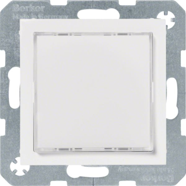 HAGER BOCCHIOTTI - Segnale lum. LED, illuminazione rossa/verde Serie S.1/B.3/B.7 Bianco pol. Luc.
