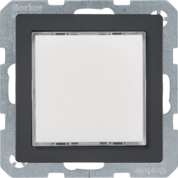 HAGER BOCCHIOTTI - Segnale lum. LED, illuminazione bianca Serie Q.1/Q.3 antracite Vellut, vernic.