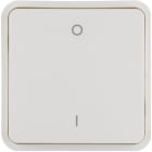 HAGER BOCCHIOTTI - Bilanciere con serigrafia "0 - 1" W.1 bianco polare