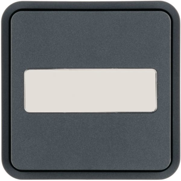 HAGER BOCCHIOTTI - Bilanciere con campo di scrittura W.1 grigio