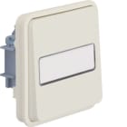 HAGER BOCCHIOTTI - Supporto deviat. con bilanciere a parete/da incasso Serie W.1 Bianco pol. opaco