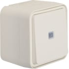 HAGER BOCCHIOTTI - Interruttore deviatore di controllo a parete Berker W.1 bianco polare opaco