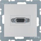 HAGER BOCCHIOTTI - Presa VGA Berker B.7 alu opaco, verniciato