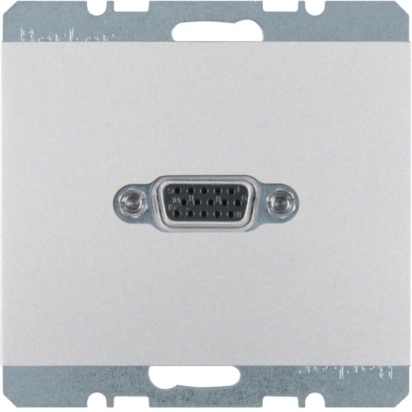 HAGER BOCCHIOTTI - Presa VGA Berker K.5 alu opaco, verniciato
