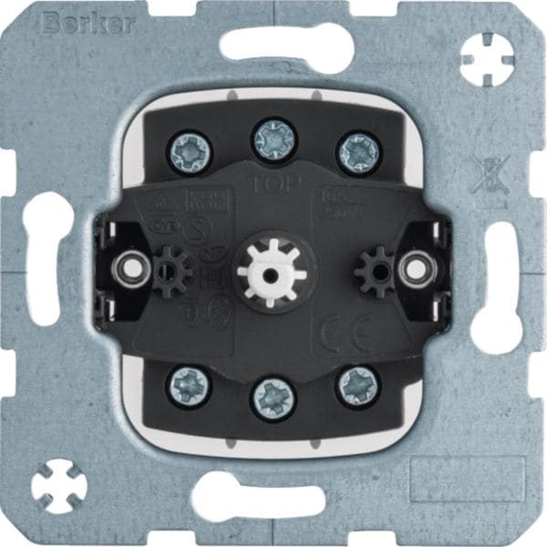 HAGER BOCCHIOTTI - Commutatore a manopola per veneziane bipolare 10 AX - 250 V