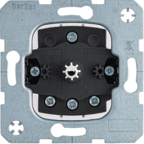 HAGER BOCCHIOTTI - Commutatore a 3 vie, senza posizione 0