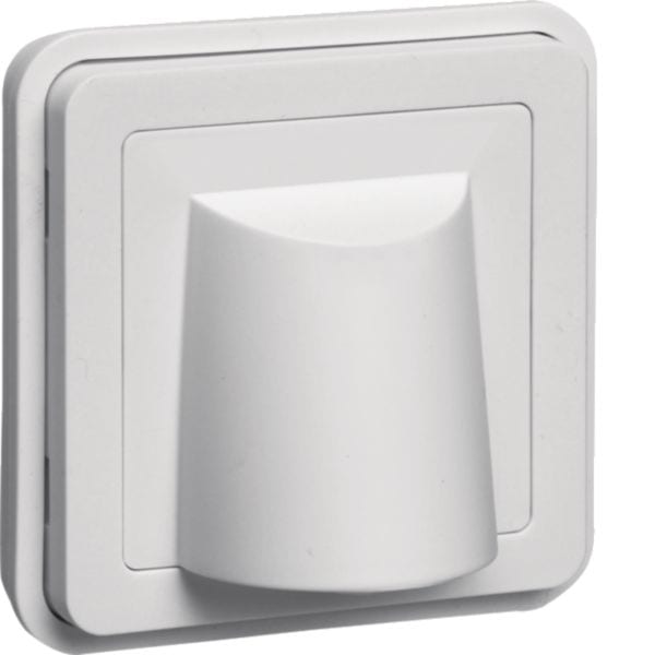 HAGER BOCCHIOTTI - Inserto passacavo a parete/da incasso Berker W.1 bianco polare opaco