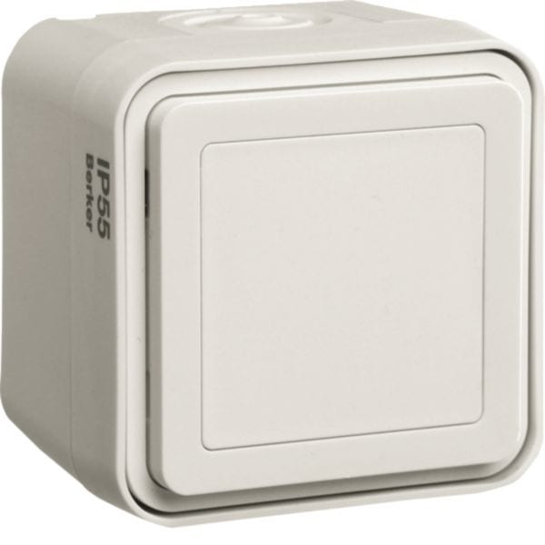 HAGER BOCCHIOTTI - Inserto cieco a parete Berker W.1 bianco polare opaco