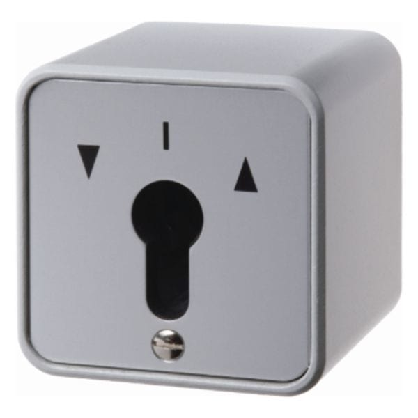 HAGER BOCCHIOTTI - Comm. x venez. bipol. con stampa a parete x cilindri di chiusura Pressofus IP44