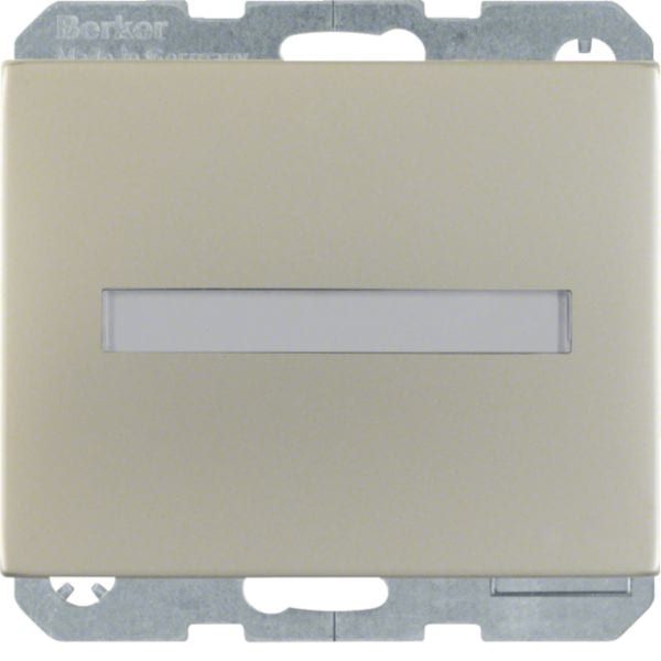 HAGER BOCCHIOTTI - presa SCHUKO con coperchio a cerniera Serie K.5 acciaio inox, metallo opaco