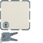 HAGER BOCCHIOTTI - Presa SCHUKO con coperchio a cerniera wg UP IP44 bianco lucido