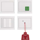 HAGER BOCCHIOTTI - Set chiamata di emergenza con cornice Berker K.1?bianco polare lucido