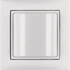 HAGER BOCCHIOTTI - Spia luminosa con cornice Berker S.1 bianco polare lucido