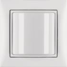 HAGER BOCCHIOTTI - Spia luminosa con cornice Berker S.1 bianco polare opaco