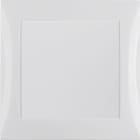 HAGER BOCCHIOTTI - Alimentatore con cornice Berker S.1 bianco polare lucido